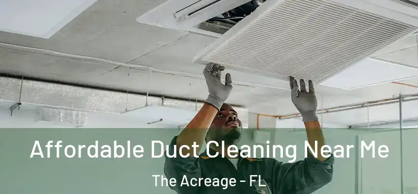 Affordable Duct Cleaning Near Me The Acreage - FL