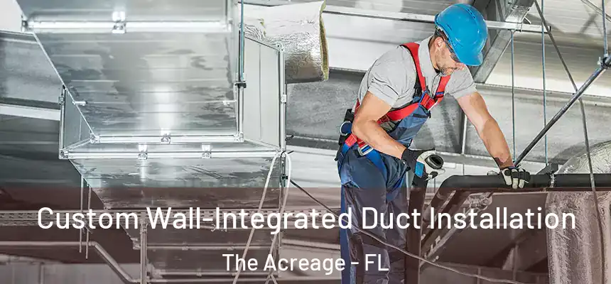  Custom Wall-Integrated Duct Installation The Acreage - FL