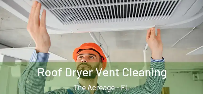 Roof Dryer Vent Cleaning The Acreage - FL